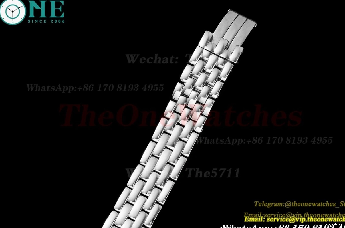 27mm SS AF White Dial Panthere SS De Secrete Ladies Quartz 0422